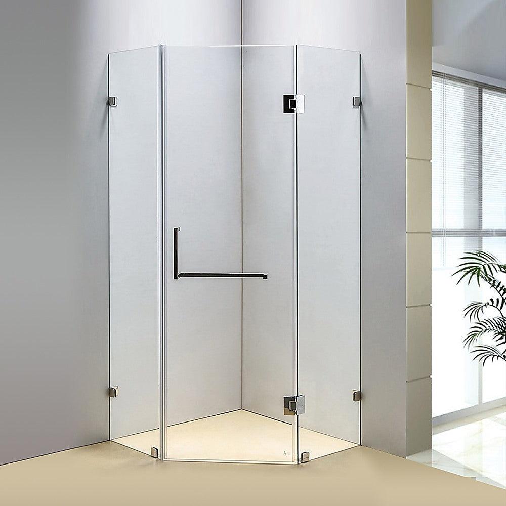 1000 x 1000mm Frameless 10mm Glass Shower Screen By Della Francesca - John Cootes