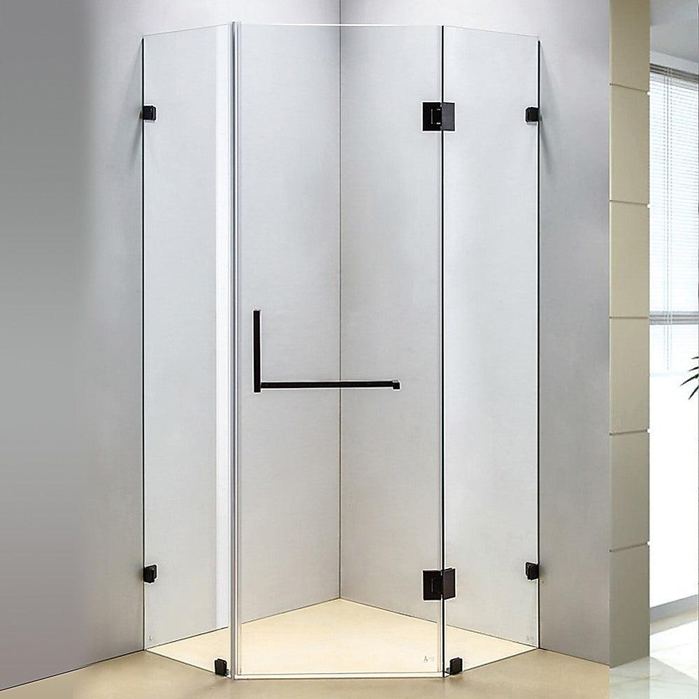 1000 x 1000mm Frameless 10mm Glass Shower Screen By Della Francesca - John Cootes