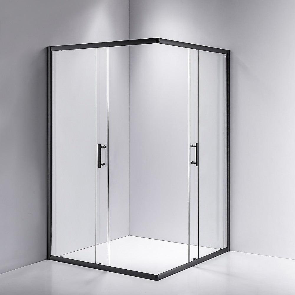 1000 x 1200mm Sliding Door Nano Safety Glass Shower Screen By Della Francesca - John Cootes