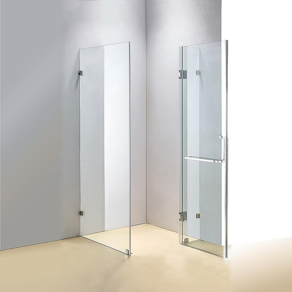 1000 x 700mm Frameless 10mm Glass Shower Screen By Della Francesca - John Cootes