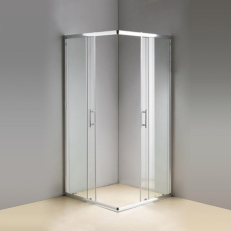 1000 x 900mm Sliding Door Nano Safety Glass Shower Screen By Della Francesca - John Cootes