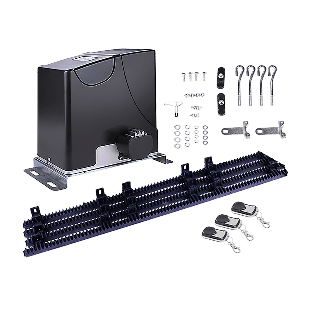 1000KG Auto Slide Sliding Gate Opener Automatic w 4m Rail - John Cootes