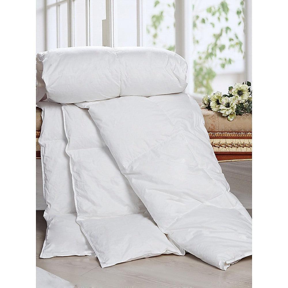 100% White Goose Feather Duvet / Quilt - DOUBLE - John Cootes