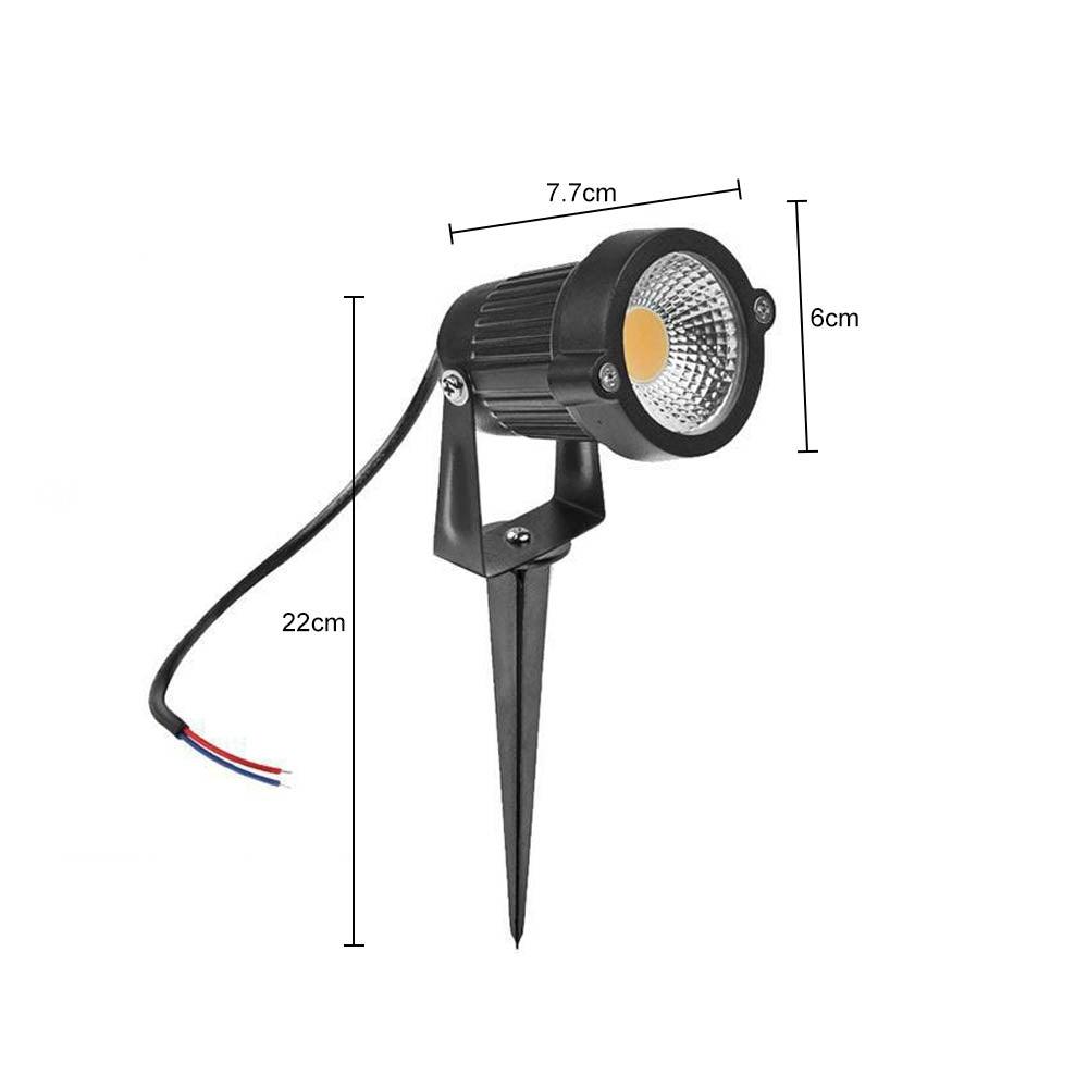 10PCS 12V LED Waterproof Outdoor Garden Spotlights Landscape Light Flood Lights - John Cootes