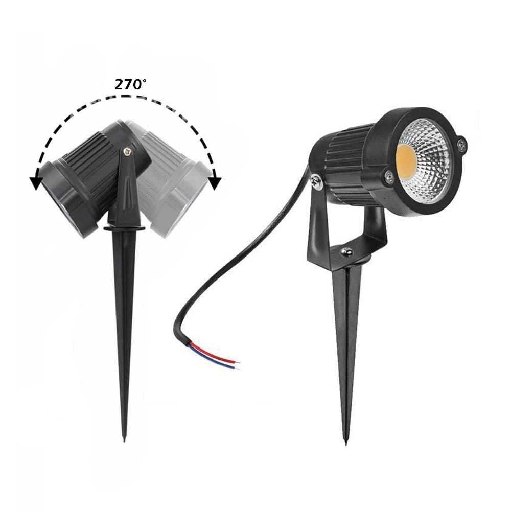 10PCS 12V LED Waterproof Outdoor Garden Spotlights Landscape Light Flood Lights - John Cootes