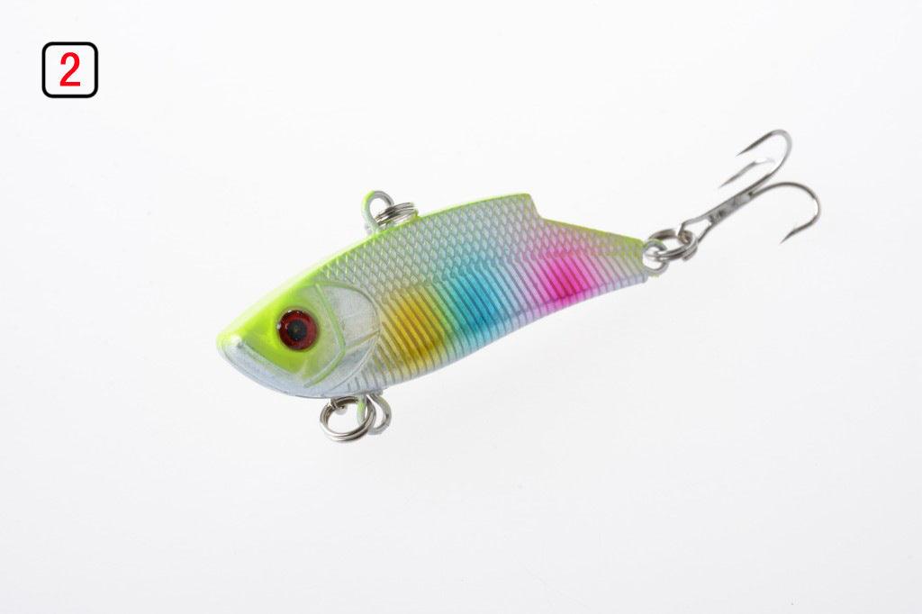 10x 5.5cm Vib Bait Fishing Lure Lures Hook Tackle Saltwater - John Cootes