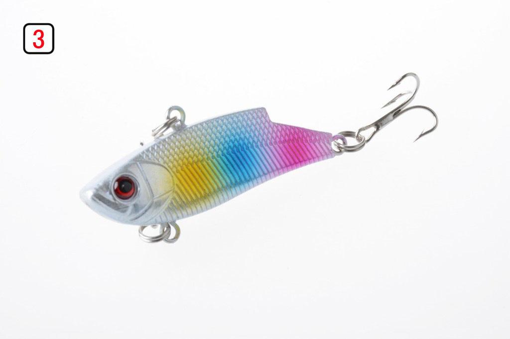 10x 5.5cm Vib Bait Fishing Lure Lures Hook Tackle Saltwater - John Cootes