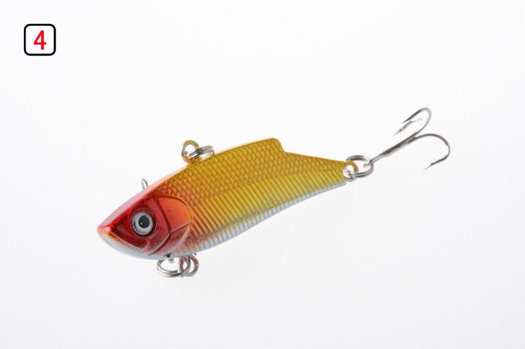 10x 5.5cm Vib Bait Fishing Lure Lures Hook Tackle Saltwater - John Cootes