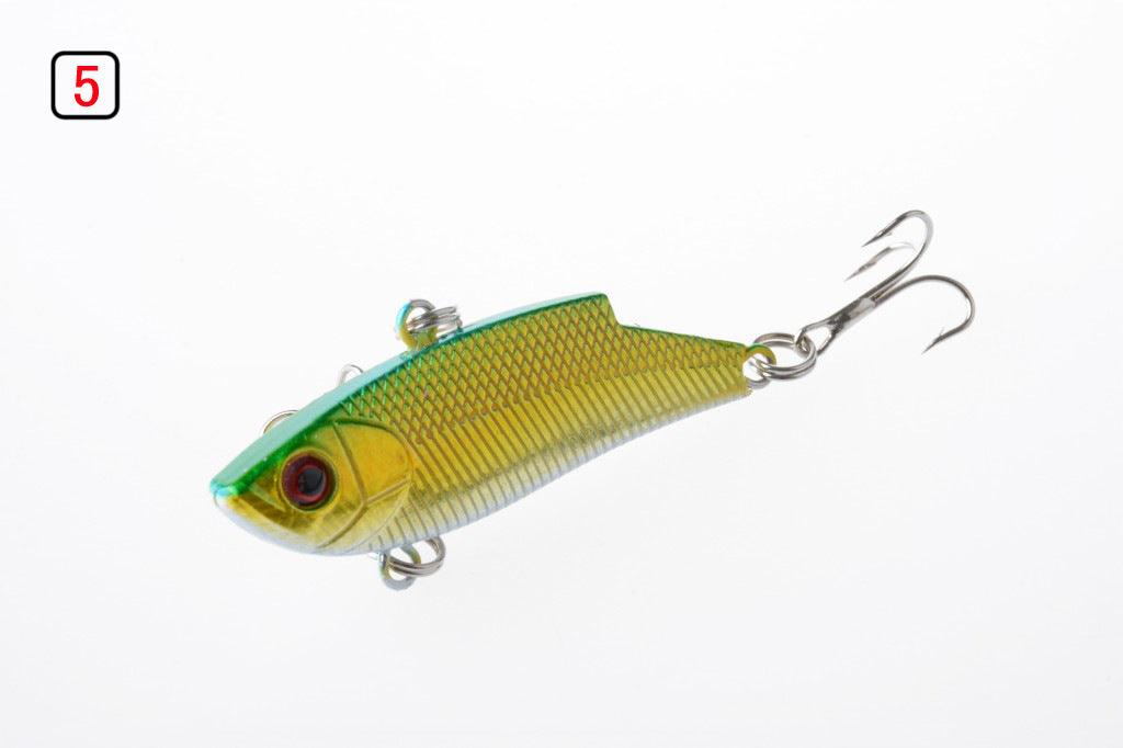 10x 5.5cm Vib Bait Fishing Lure Lures Hook Tackle Saltwater - John Cootes