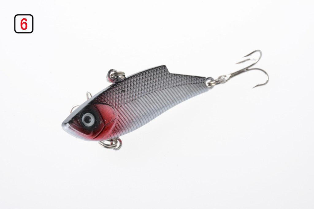 10x 5.5cm Vib Bait Fishing Lure Lures Hook Tackle Saltwater - John Cootes