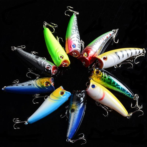10X 6cm Popper Poppers Fishing Lure Lures Surface Tackle Saltwater - John Cootes