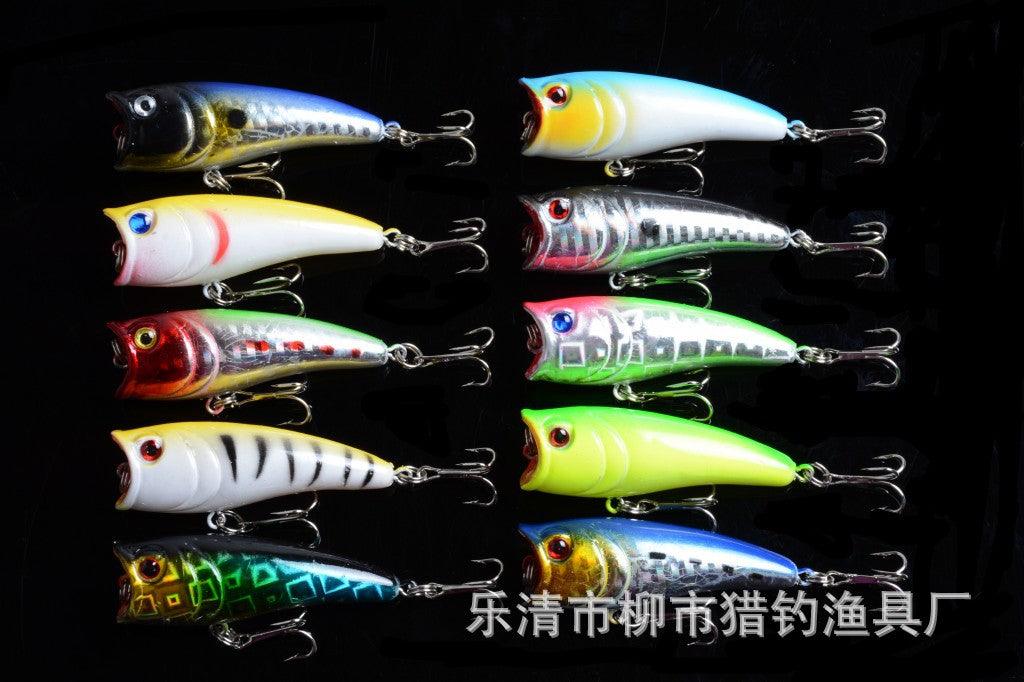 10X 6cm Popper Poppers Fishing Lure Lures Surface Tackle Saltwater - John Cootes