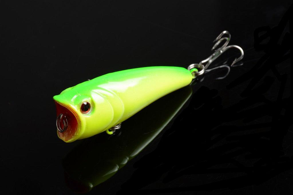 10X 6cm Popper Poppers Fishing Lure Lures Surface Tackle Saltwater - John Cootes