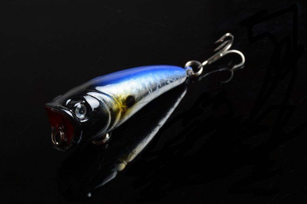 10X 6cm Popper Poppers Fishing Lure Lures Surface Tackle Saltwater - John Cootes