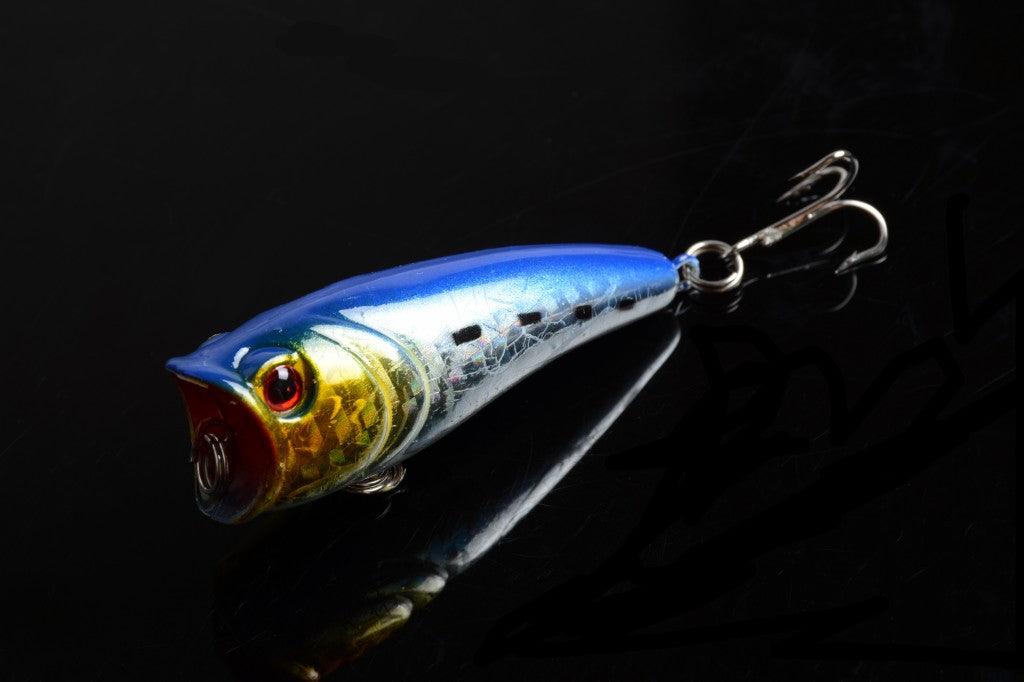 10X 6cm Popper Poppers Fishing Lure Lures Surface Tackle Saltwater - John Cootes