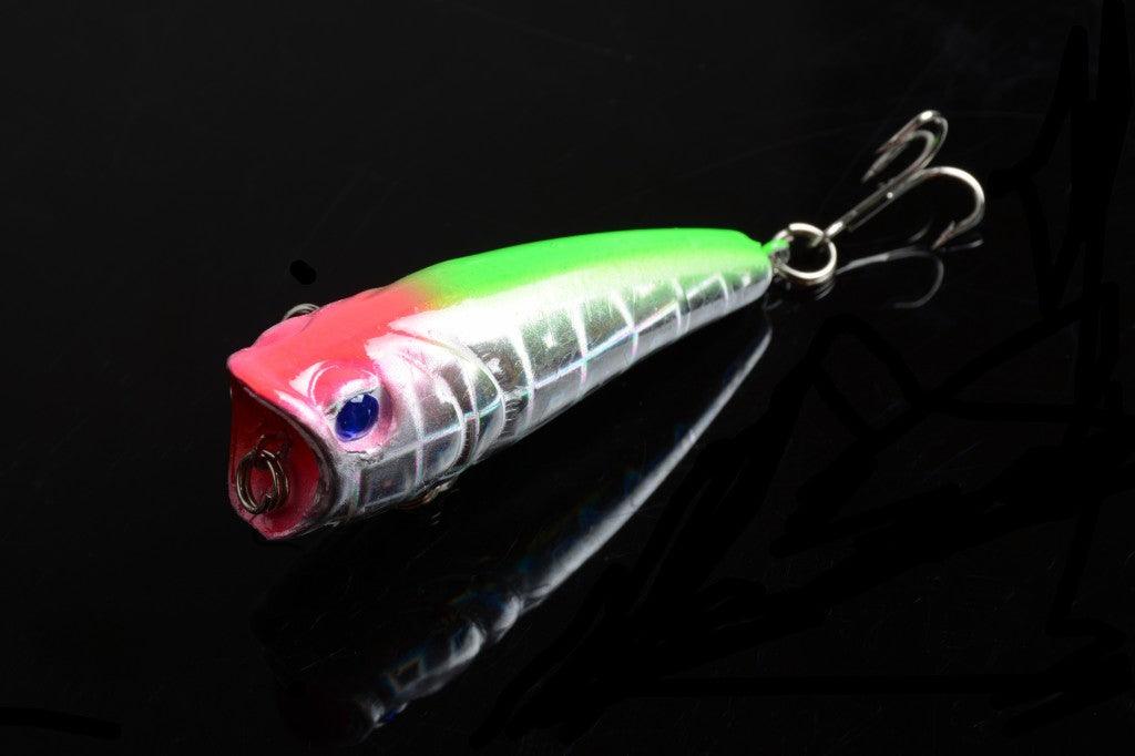 10X 6cm Popper Poppers Fishing Lure Lures Surface Tackle Saltwater - John Cootes