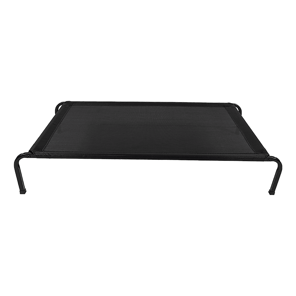110 x 80cm Elevated Pet Sleep Bed Dog Cat Cool Cot Home Outdoor Folding Portable - John Cootes