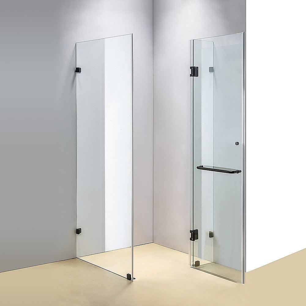 1100 x 1000mm Frameless 10mm Glass Shower Screen By Della Francesca - John Cootes