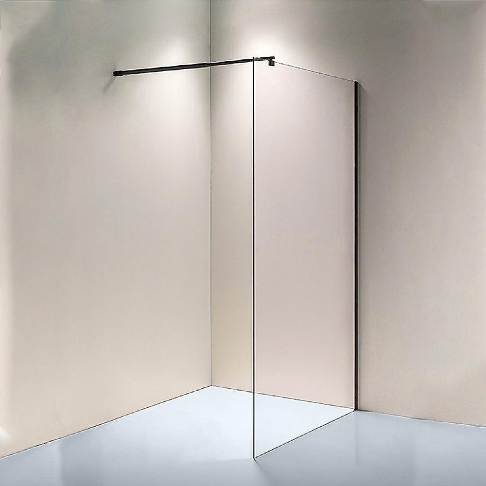 1100 x 2000mm Frameless 10mm Safety Glass Shower Screen - John Cootes