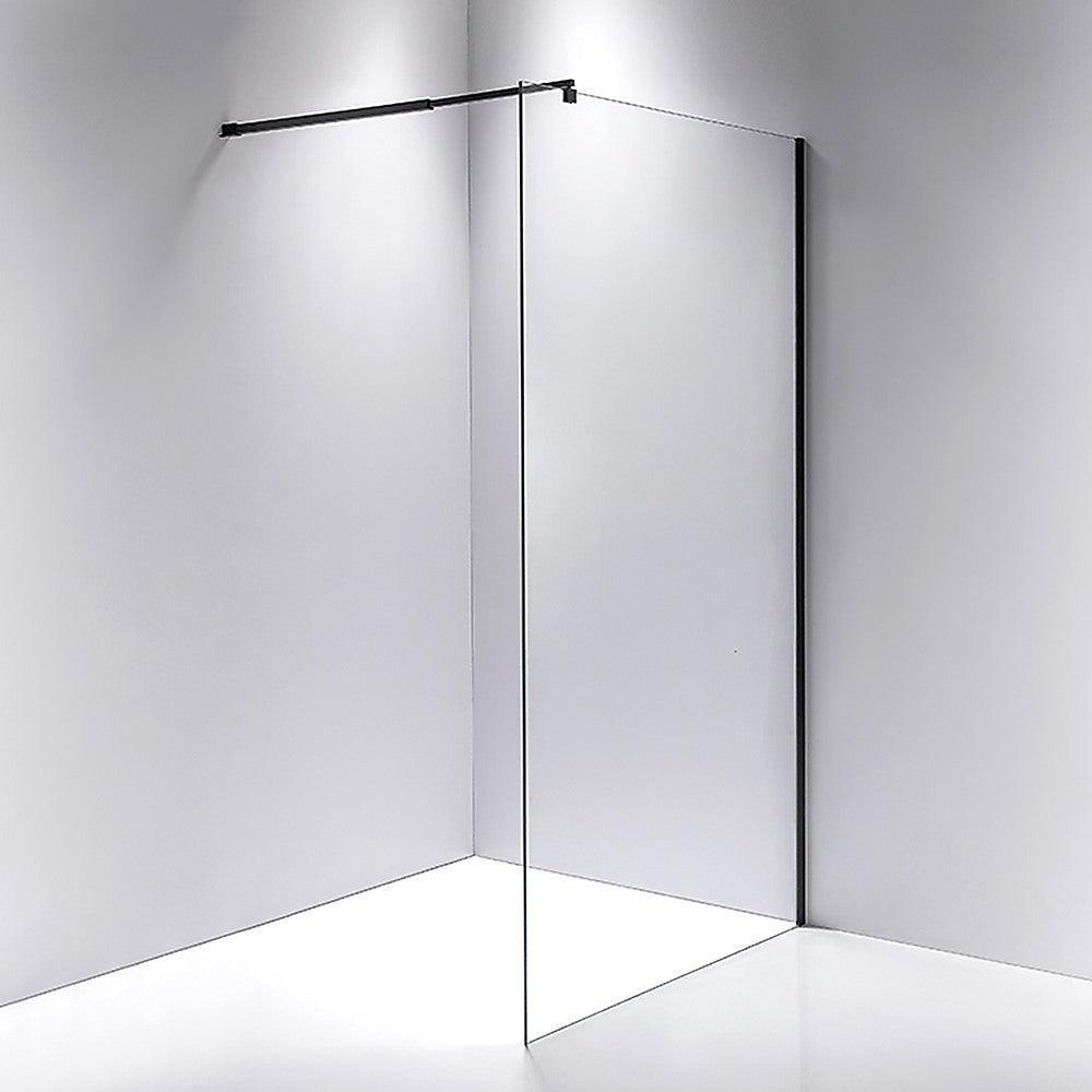 1100 x 2100mm Frameless 10mm Safety Glass Shower Screen - John Cootes