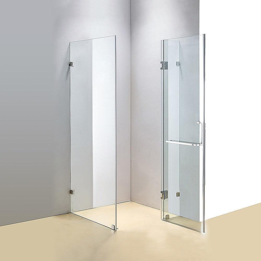 1100 x 800mm Frameless 10mm Glass Shower Screen By Della Francesca - John Cootes