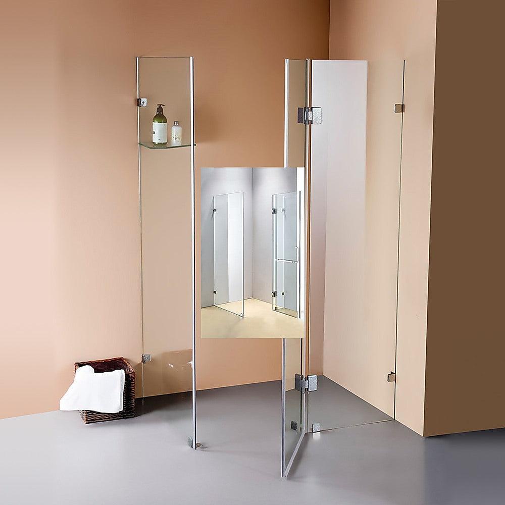 1100 x 900mm Frameless 10mm Glass Shower Screen By Della Francesca - John Cootes