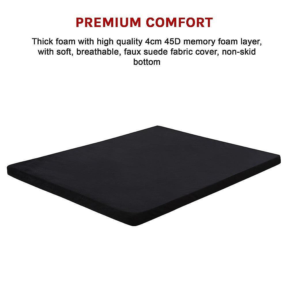 110CM XL Pet Bed Mattress Dog Cat Memory Foam Pad Mat Cushion - John Cootes