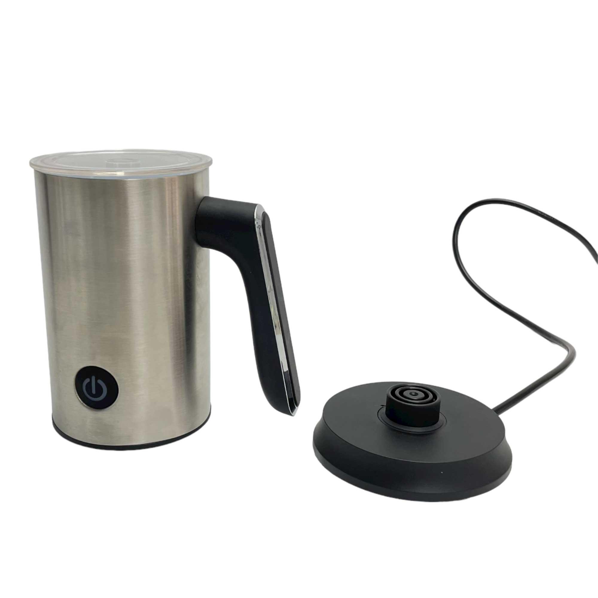 115ml/ 240ml Milk Frother and Warmer Electric Foamer Coffee Jug with Handle - John Cootes