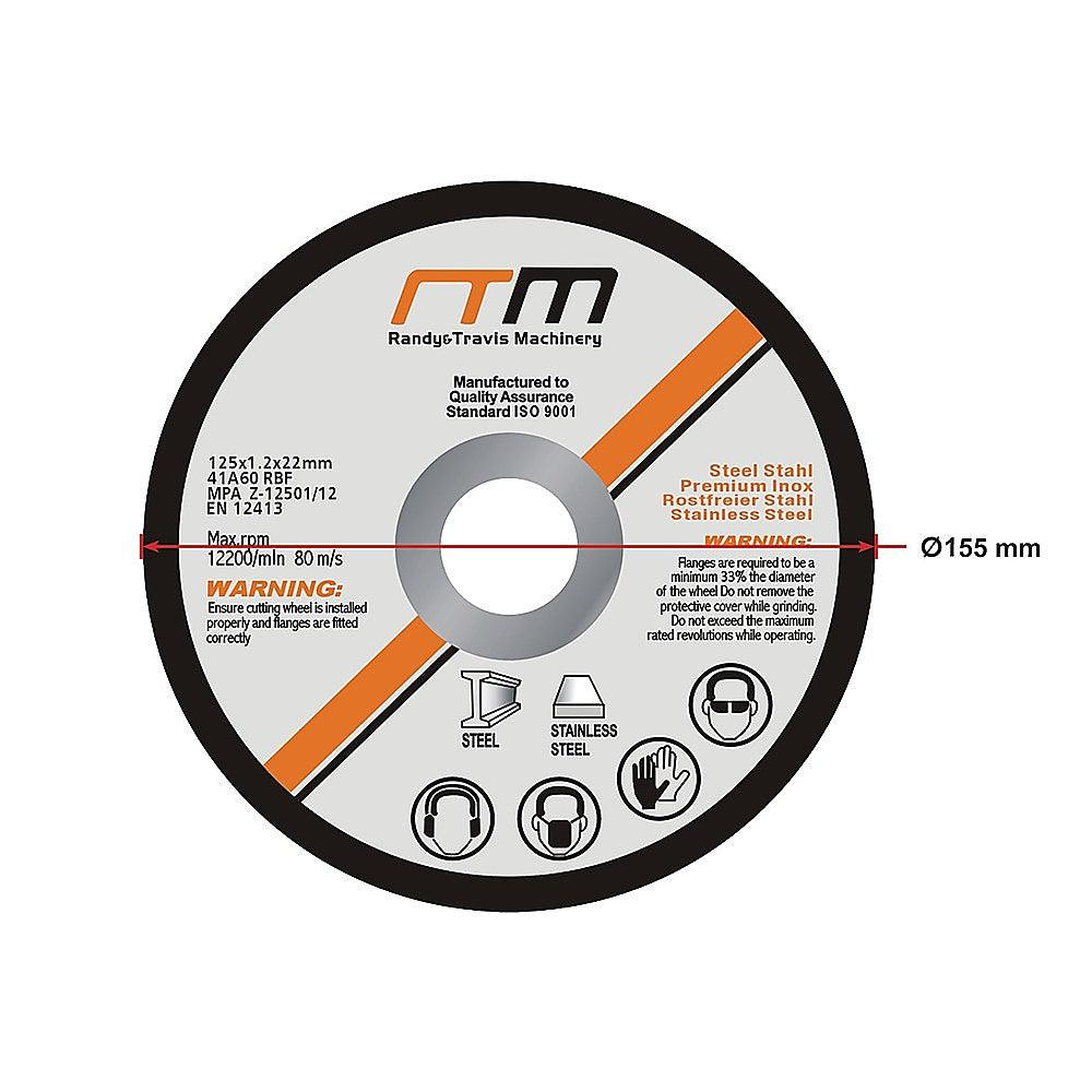 115mm 4.5" Cutting Disc Wheel for Angle Grinder x50 - John Cootes