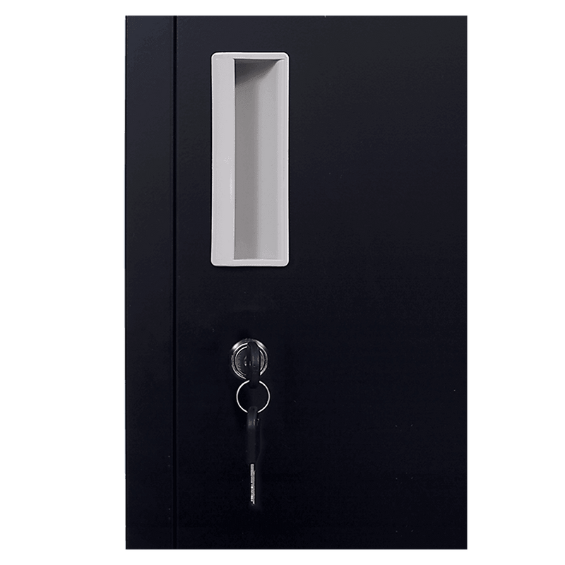 12 Door Locker - Office/Gym - Black - John Cootes