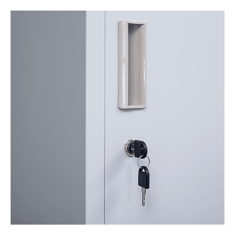 12 Door Locker - Office/Gym - Light Grey - John Cootes