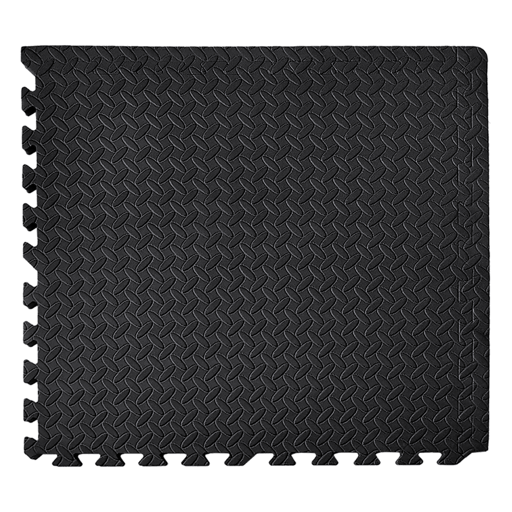 12 Tiles EVA Rubber Foam Gym Mat 60cm x 60cm 2.5cm Fitness Flooring - John Cootes