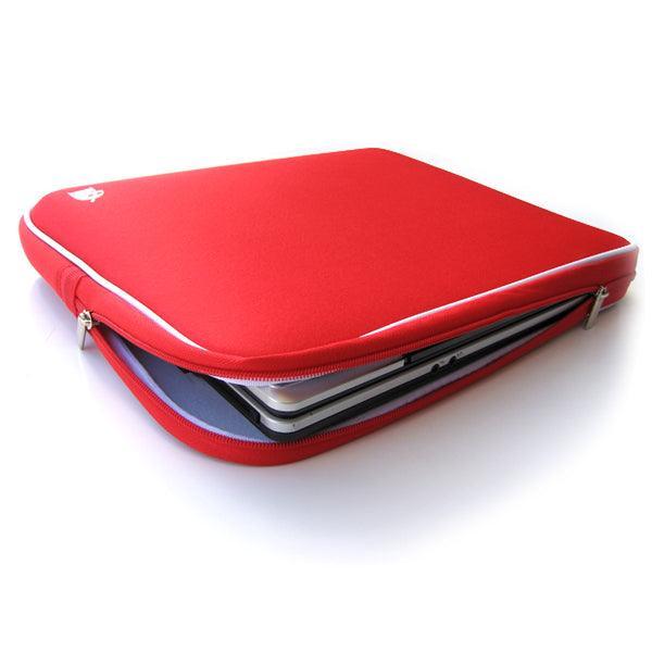 12 to 14 inch Laptop Bag Sleeve Case (red) - John Cootes