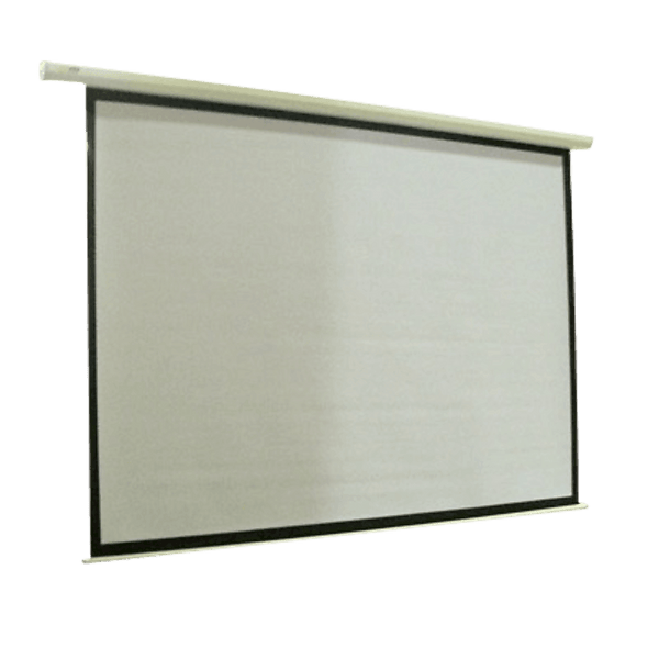 120'' Electric Motorised Projector Screen TV +Remote - John Cootes