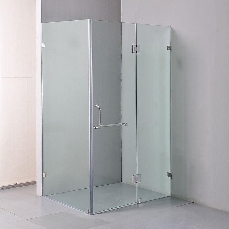 1200 x 1000mm Frameless 10mm Glass Shower Screen By Della Francesca - John Cootes