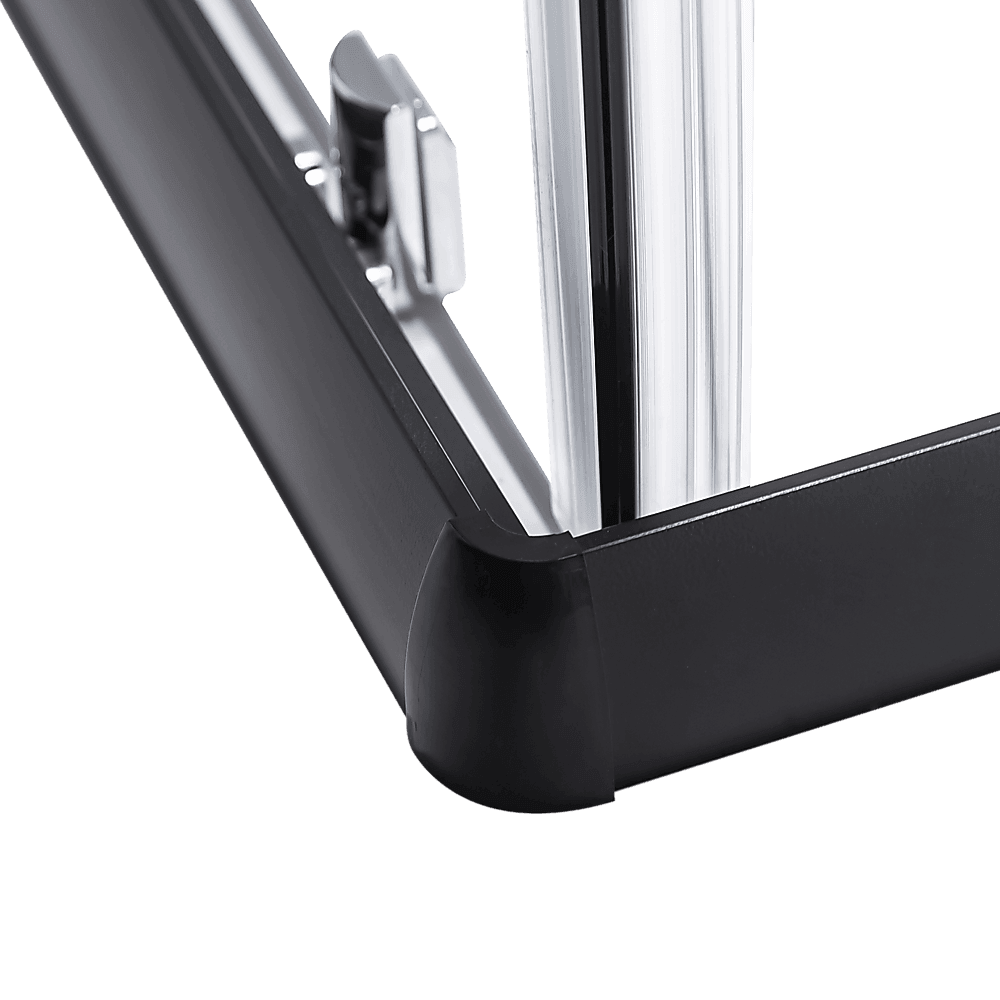 1200 x 1200mm Sliding Door Nano Safety Glass Shower Screen By Della Francesca - John Cootes