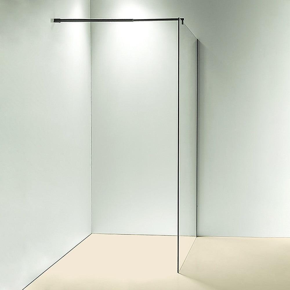 1200 x 2000mm Frameless 10mm Safety Glass Shower Screen - John Cootes