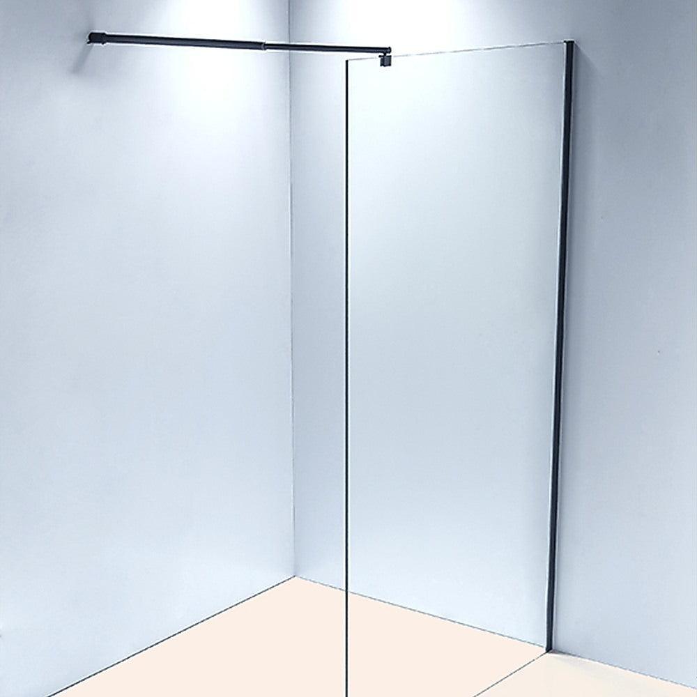 1200 x 2000mm Frameless 10mm Safety Glass Shower Screen - John Cootes