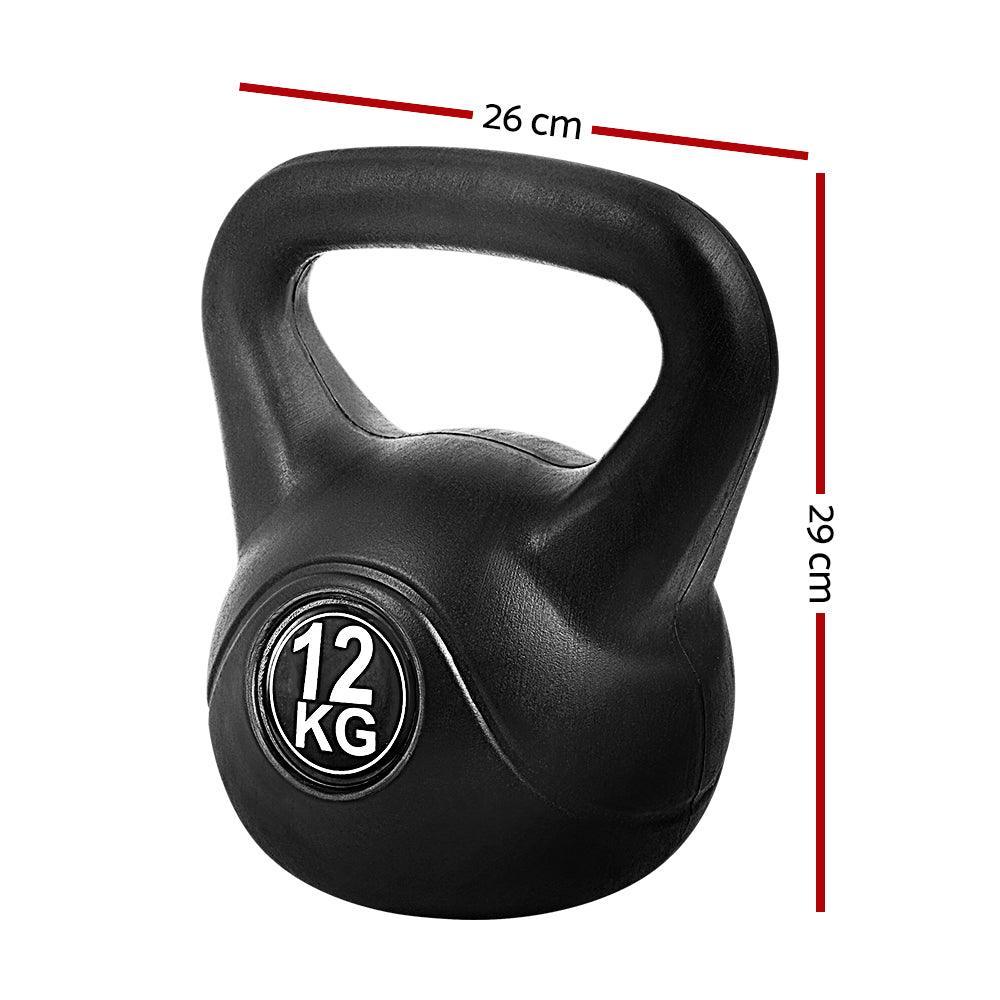 12kg Kettlebell Kettlebells Kettle Bell Bells Kit Weight Fitness Exercise - John Cootes