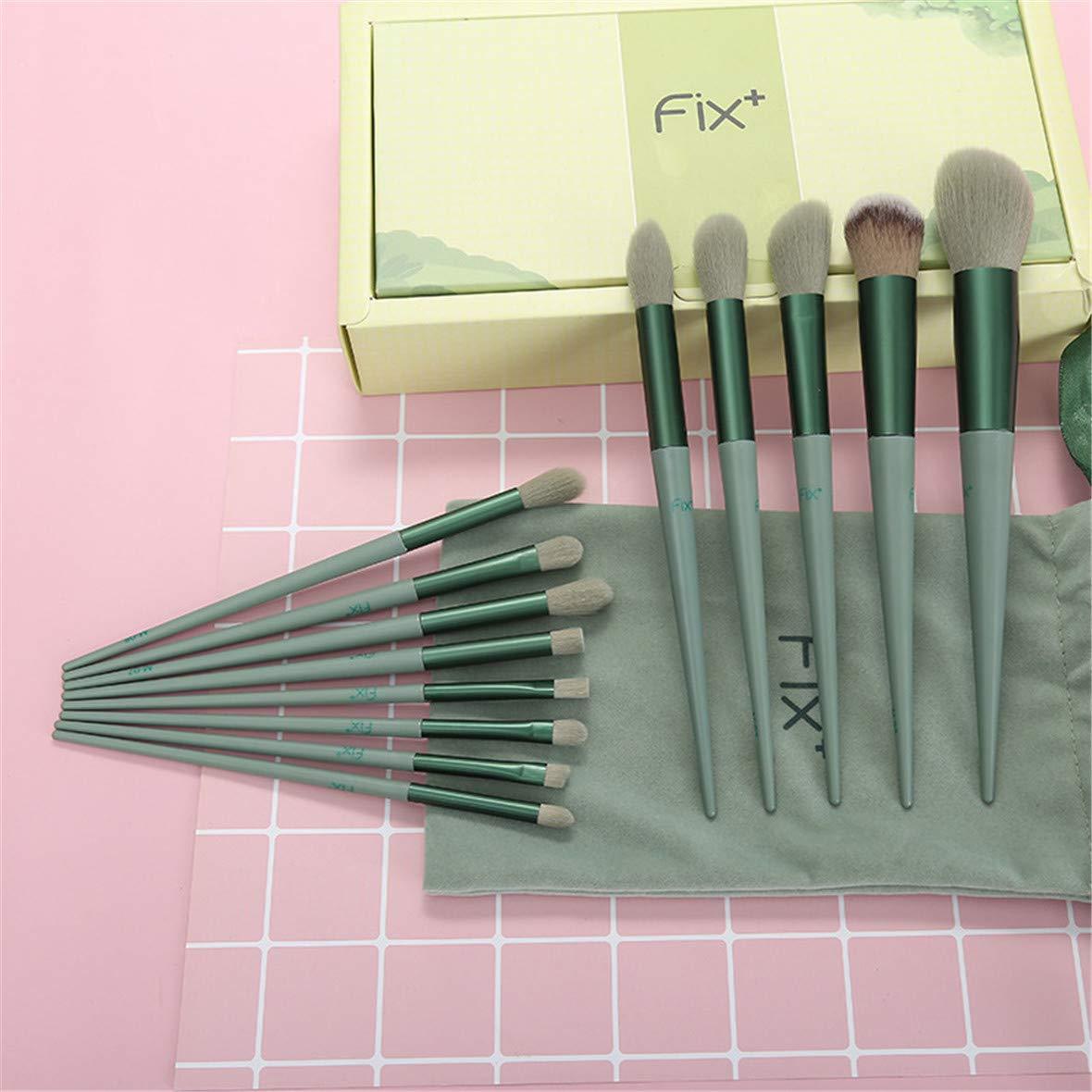 13 Pcs Makeup Brushes Sets Synthetic Foundation Blending Concealer Eye Shadow - John Cootes