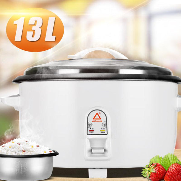 13L Restaurant Commercial Rice Cooker Hotel Non-Stick Automatic Insulation - John Cootes