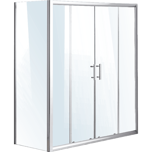 1700 X 700 Sliding Door Safety Glass Shower Screen By Della Francesca - John Cootes