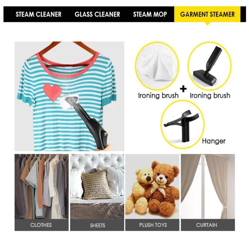 18-IN-1 Steam Cleaner Mop High Pressure Steamer Floor Kitchen Window Sterilize - John Cootes