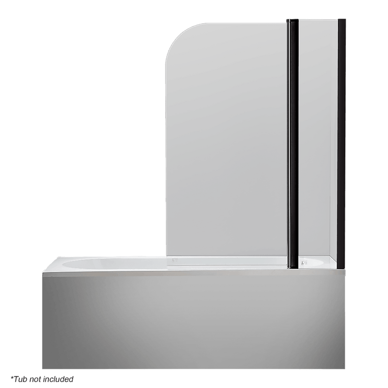 180° Pivot Door 6mm Safety Glass Bath Shower Screen 1000x1400mm By Della Francesca - John Cootes