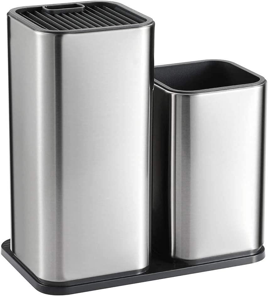 2 in 1 Stainless steel knife holder for kitchen - John Cootes