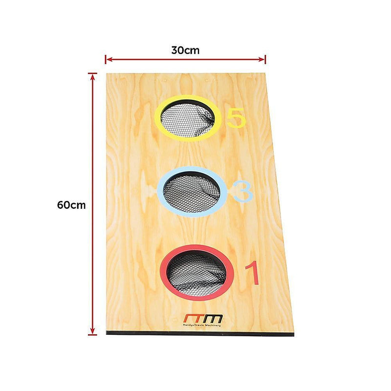 2-in-1 Three-Hole Bags and Washer Toss Combo Cornhole Portable Outdoor Games - John Cootes