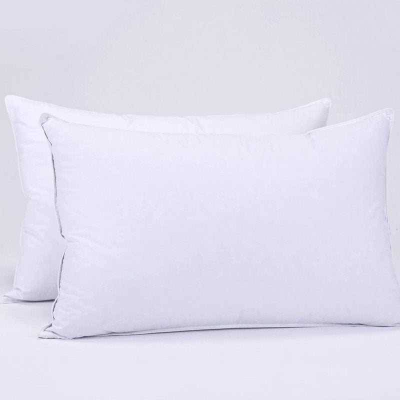 2 Premium Hotel 1150g Pillows 74CM x 48CM Pillows Breathable Cotton - John Cootes