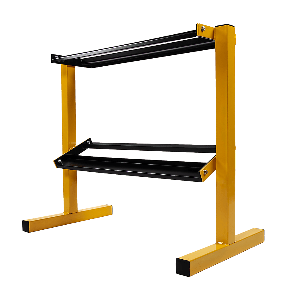 2 Tier Dumbbell Rack for Dumbbell Weights Storage - John Cootes