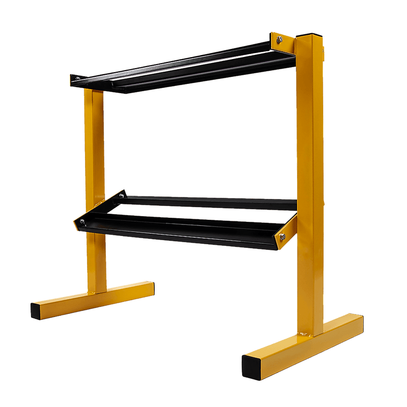 2 Tier Dumbbell Rack for Dumbbell Weights Storage - John Cootes