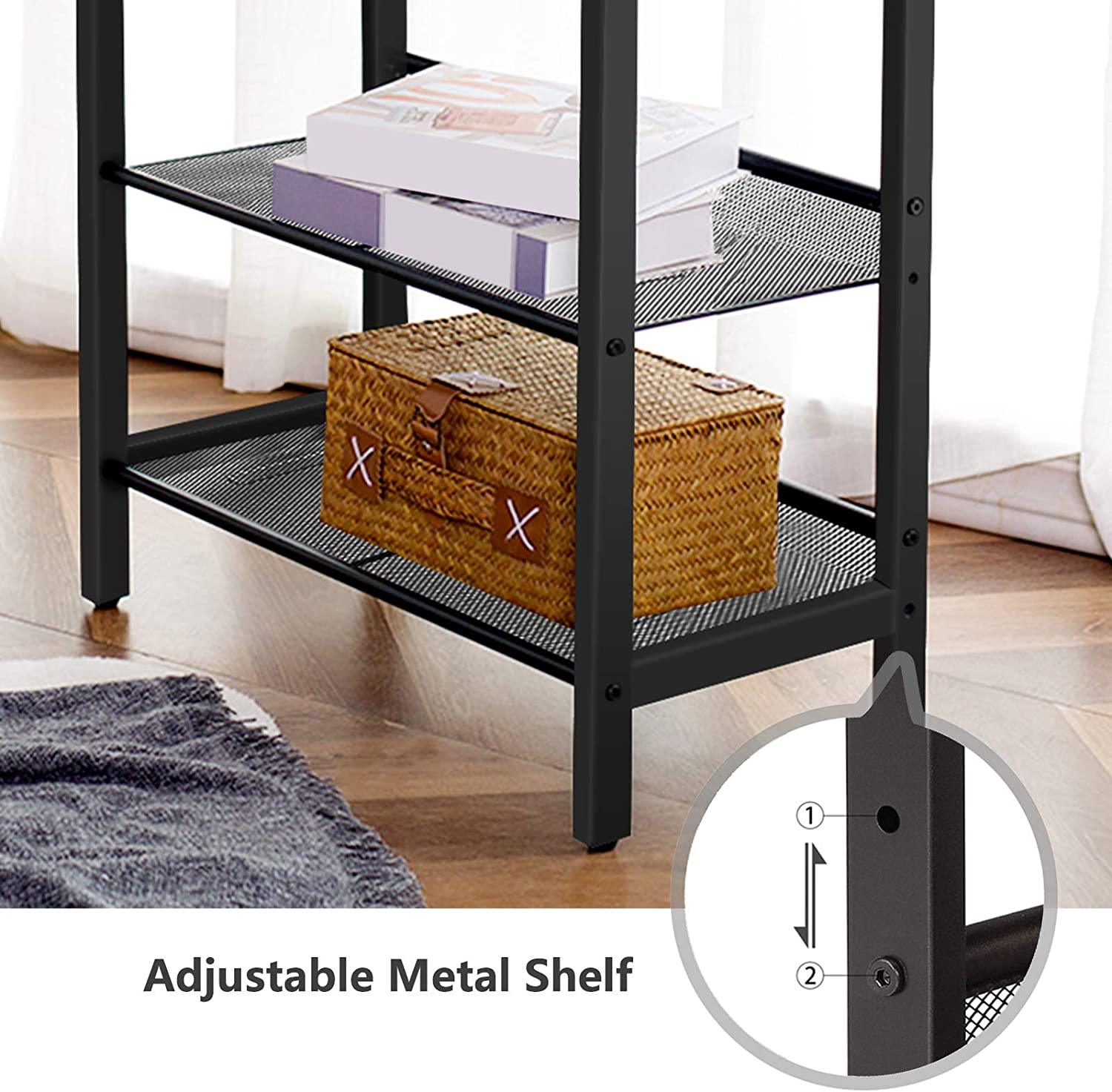 2-Tier Shoe Rack, Industrial Shoe Organizer Storage Bench - John Cootes